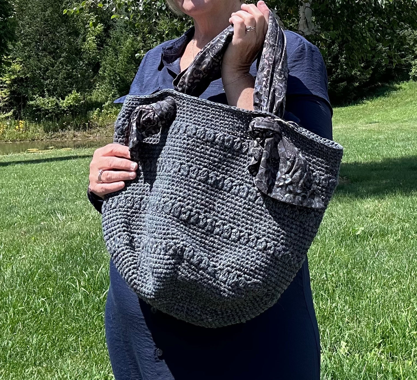 Textured Spence Market Bag