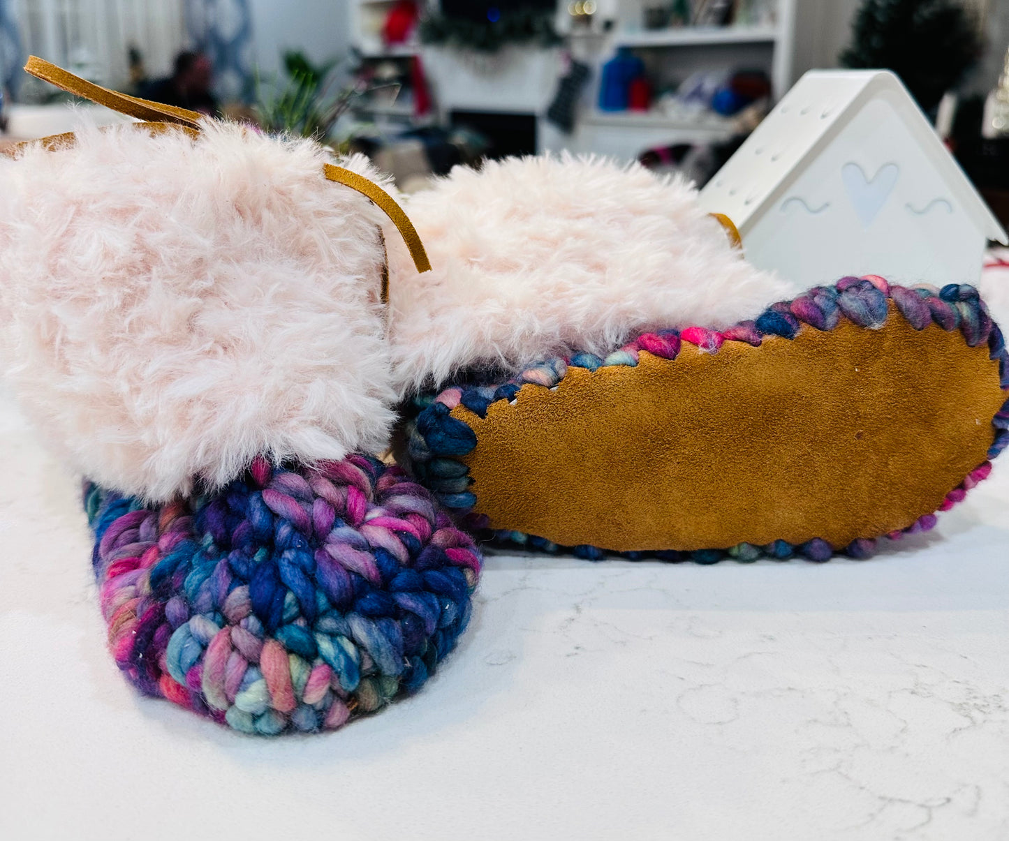 Mukluk Crochet Booties