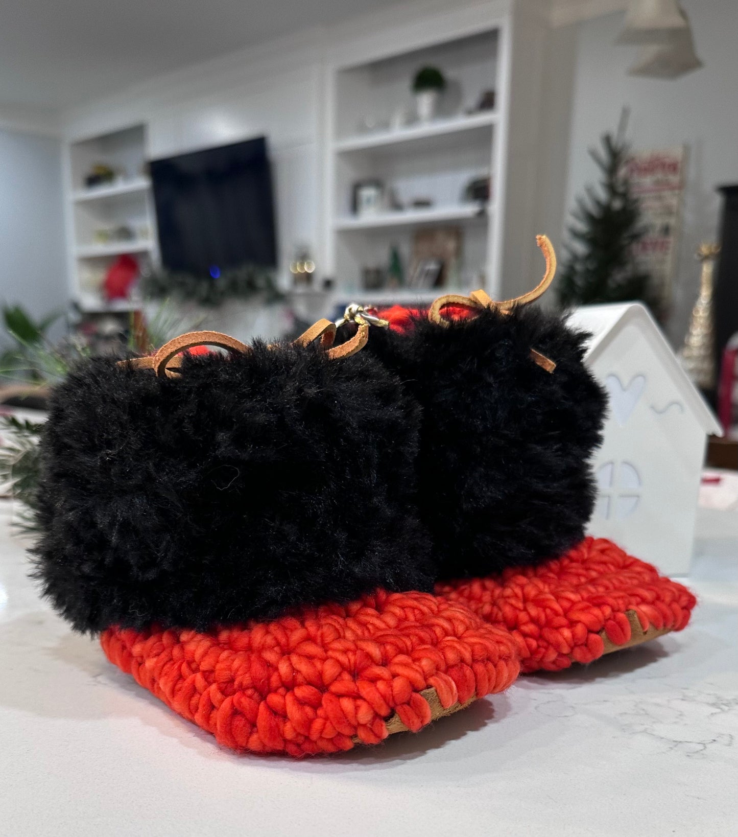 Mukluk Crochet Booties