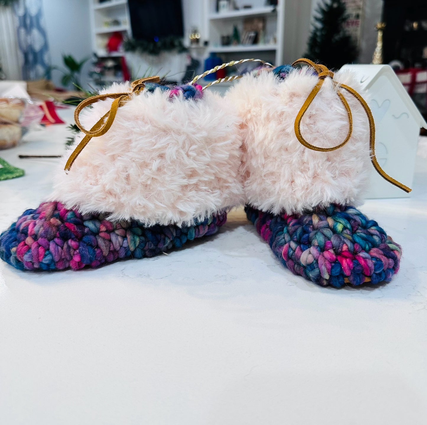 Mukluk Crochet Booties