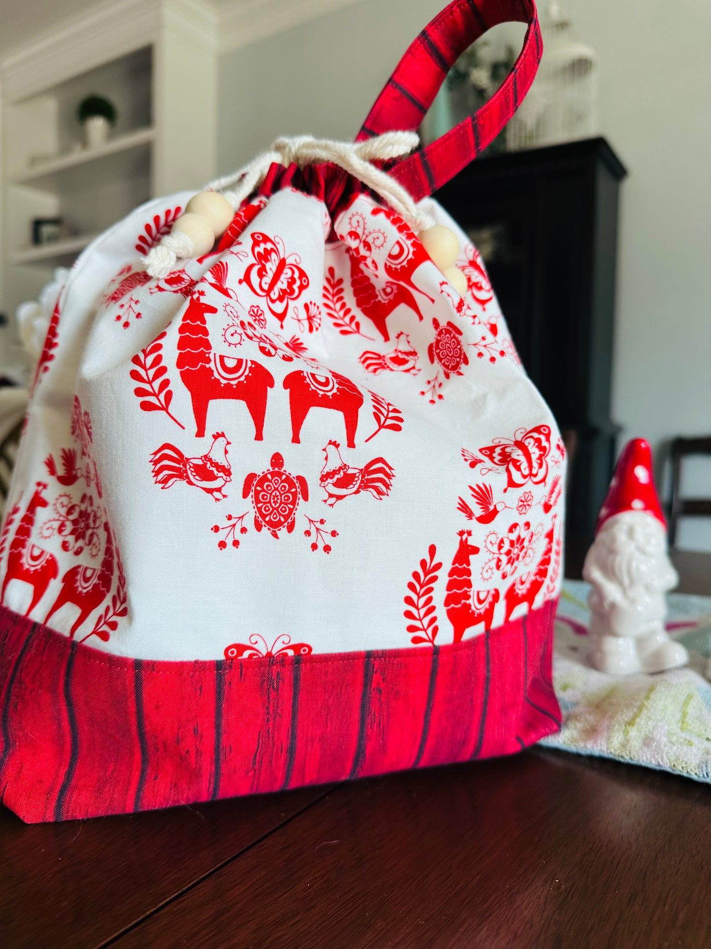 Large Alpaca Project Bag