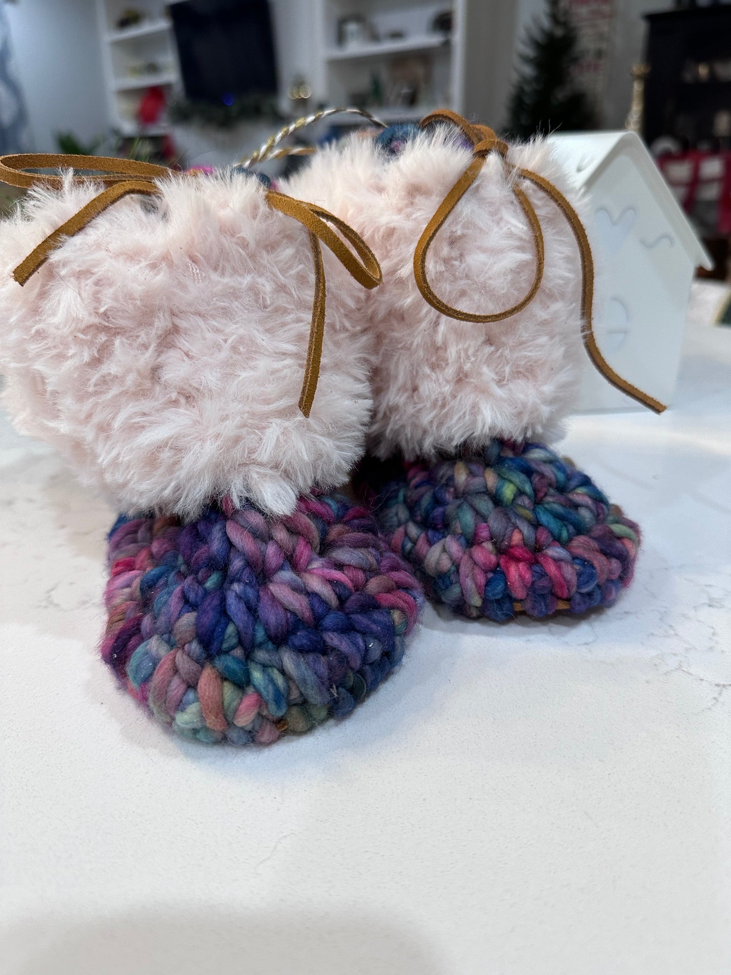Mukluk Crochet Booties