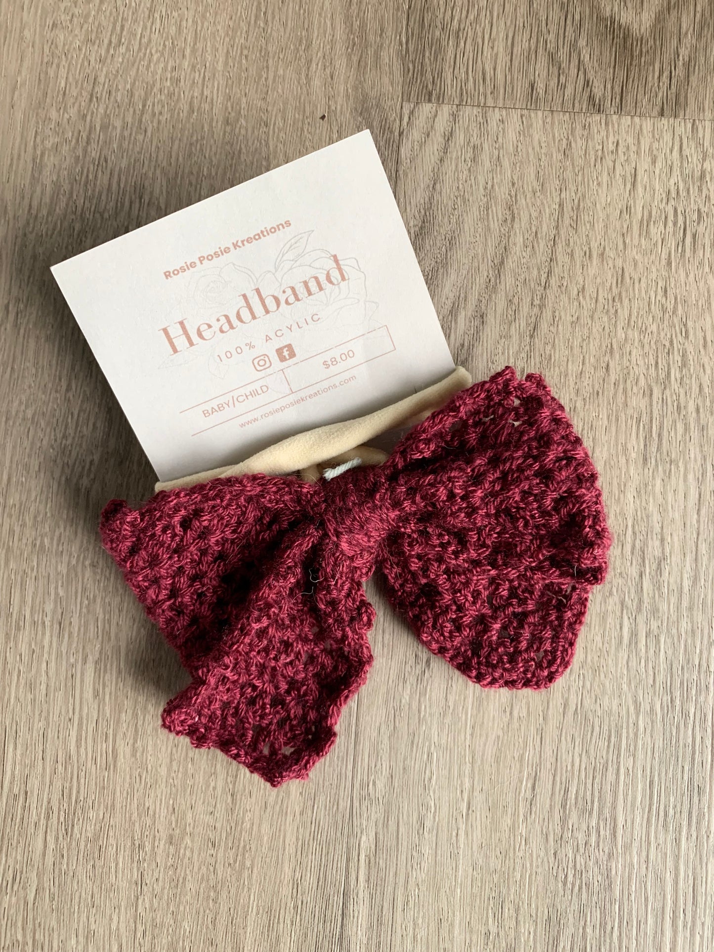 Child’s Bow Headband
