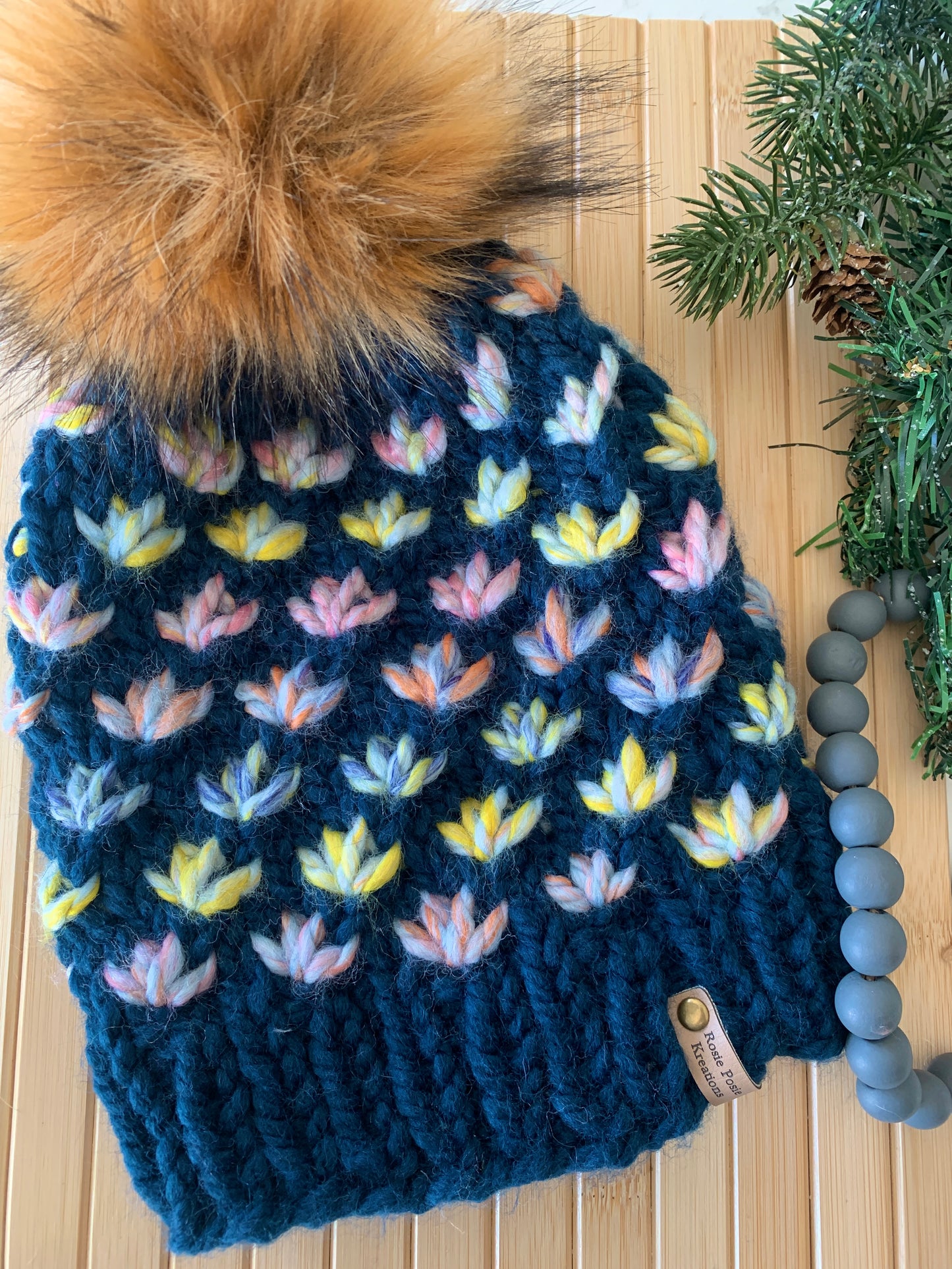 Children’s Lotus Flower Beanie